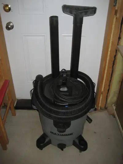 MAXIMUM 45 L,  6.0 Peak HP Portable Wet/Dry Shop Vacuum, View more