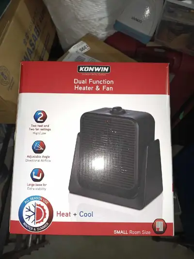 Konwin Dual Function Heater & Fan, View more