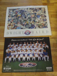 DEUX POSTERS VINTAGES DES EXPOS DE MONTRÉAL