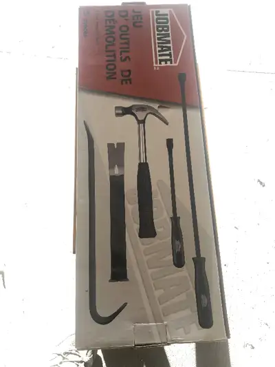 5 pieces demolition kit brand new, never used. Pickup southwest of Edmonton around 111 street and El...