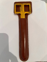 Vintage Hoffritz Scissors & Letter Opener in Leather Case