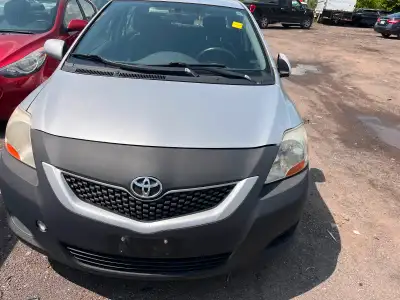 2009 Toyota Yaris ,4 doors sedan, Manual transmission, A/C power windows & locks. As Is running exce...