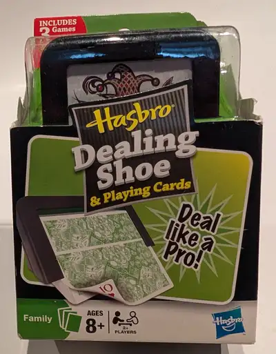 New. Card Dealing Shoe with Cards by Hasbro., View more