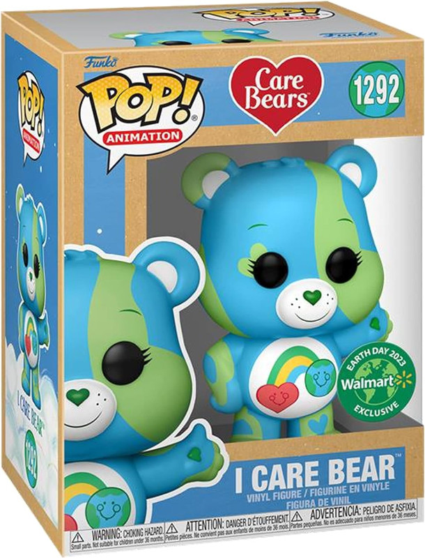 Funko Pop Care Bears I Care Bear Earth Day 2023 Exclusive in Toys & Games in Oshawa / Durham Region