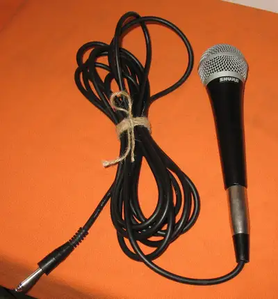 MIC SHURE PG58 Microphone - Slightly Used - Still Like New A1, View more