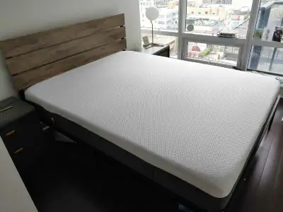 Bed Frame - Queen, wooden headboard , View more