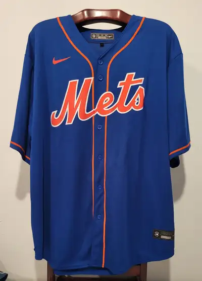 NIKE FRANCISCO LINDOR NEW YORK METS ALTERNATE JERSEY SIZE 3XL, View more