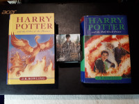 Harry Potter 2003-2005 Books and Harry Potter Locket J.K Rowling