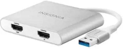 INSIGNIA Multi monitor hdmi adapter, View more
