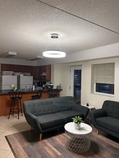 Summer 2026 - Sublet of one bedroom with private ensuite washroom. In all-female student unit. Full...
