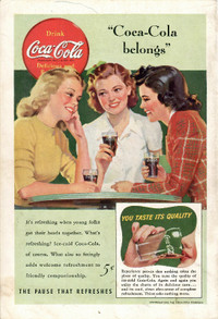 Vintage Coca-Cola Advertisement 1941