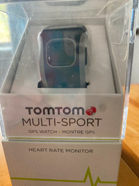 TOMTOM Multi-sport GPS Watch with Heart Rate Monitor