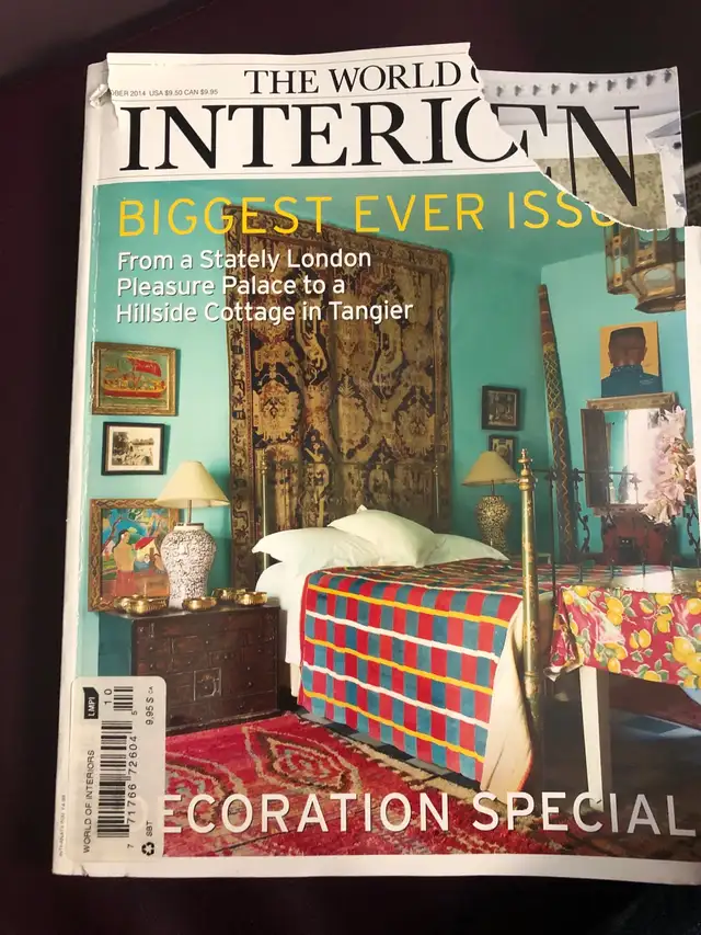 The World of Interiors October 2014 Magazine