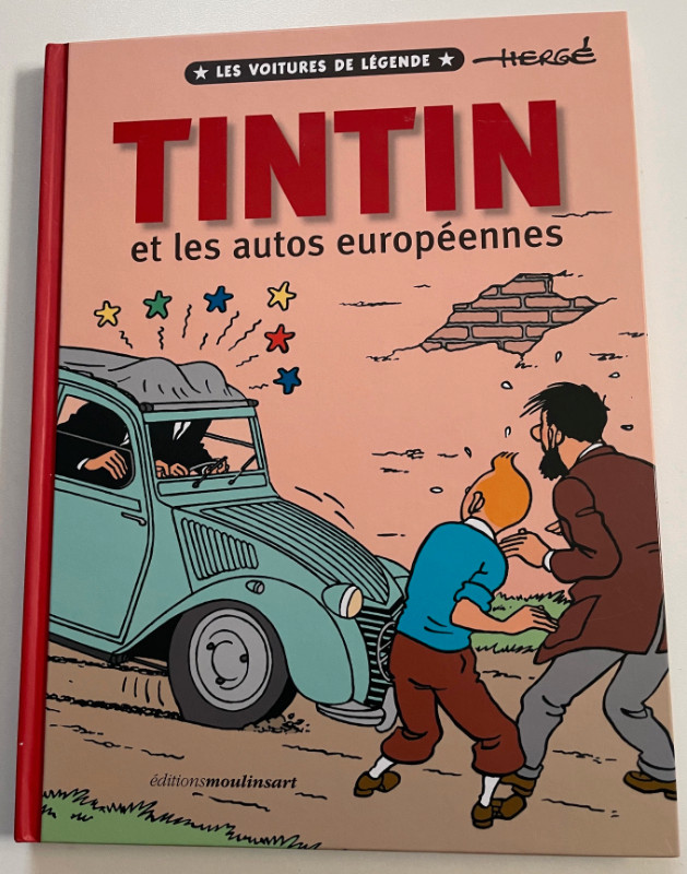 TINTIN et les AUTOS EUROPÉENNES dans Bandes dessinées  à Ville de Québec