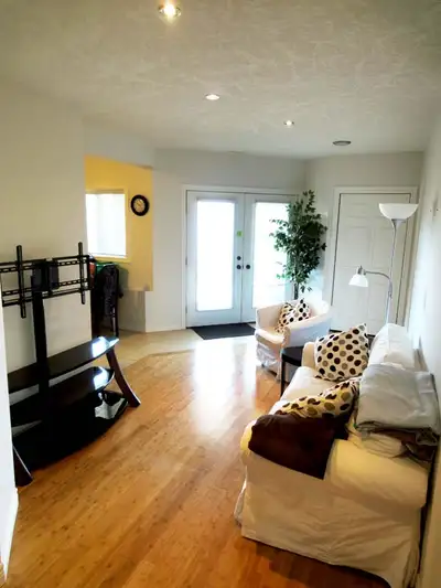 Three bedrooms 1100sf legal walkout basement luxurious apartment for rent. Everything included. Avai...