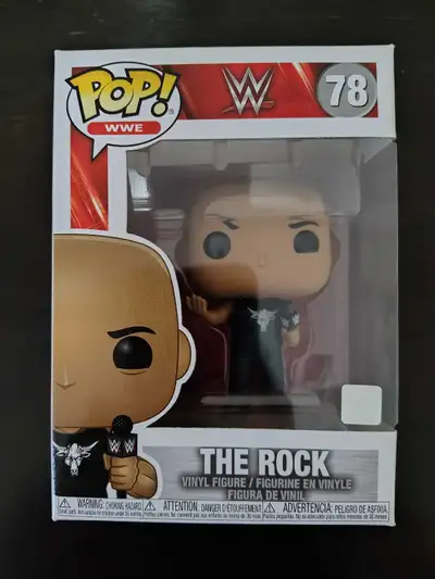 Funko Pop! WWE The Rock #78 – Excellent Condition, View more