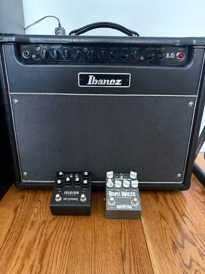 Ibanez IL-15 Tube amp & Pedals, View more
