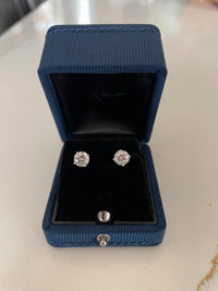 Diamond Earrings appraisal included for $3,820