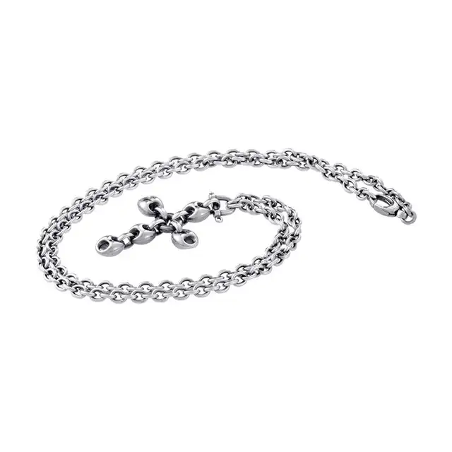 GUCCI Antique Marina Cross Pendant Necklace62863267876609123