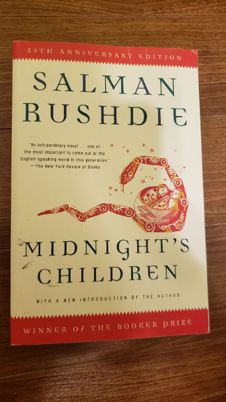 Midnight's Children by Salman Rushdie in Fiction in Oshawa / Durham Region