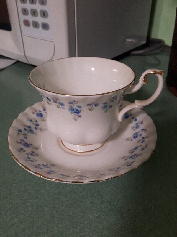 Vintage Royal Albert Memory Lane Tea Cup & Saucer in Arts & Collectibles in Edmonton