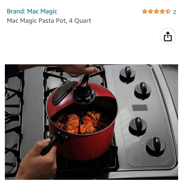 MAC MAGIC Pasta Pot!! in Other in Edmonton - Image 4