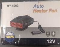 Auto fan heater