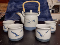 Otagiri style Tea set with 4 cups. for sale