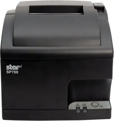 Reliable and durable thermal receipt printer, perfect for restaurants, retail stores, cafés, and POS...