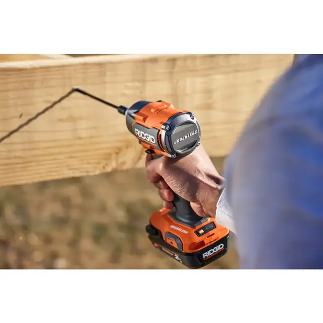 New! RIDGID 18V Brushless Cordless 3-Speed Impact Driver in Power Tools in City of Toronto - Image 4