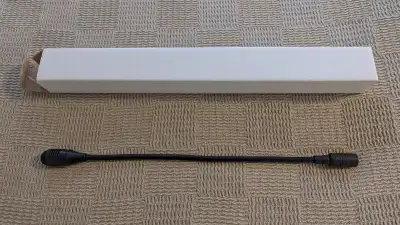 Gooseneck mic (XLR, all metal construction) - new, in box, View more