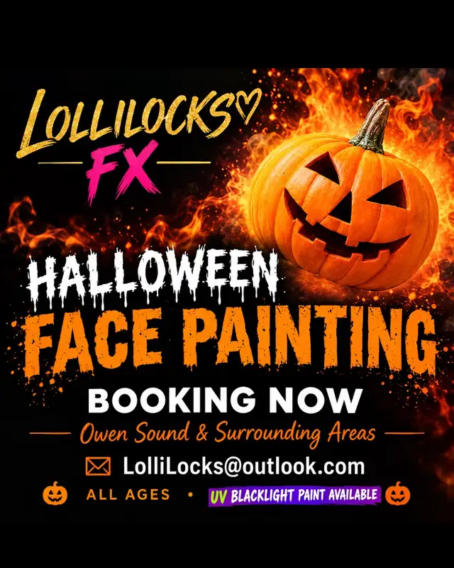 HALLOWEEN FACE PAINTING FIR YOUR EVENT