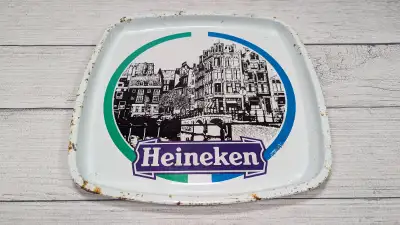 Vintage Heineken Metal Beer Tray 12" / ₿⚡ - Barrhaven, View more