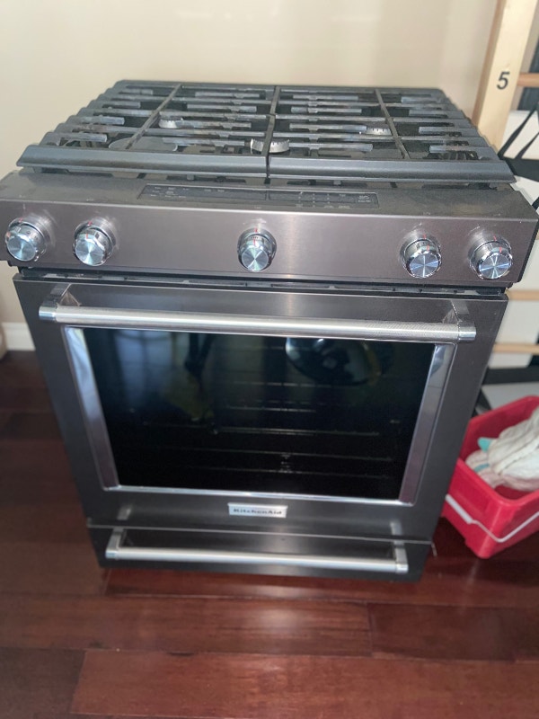 Kitchen Aid gas stove. Stoves, Ovens & Ranges Sudbury Kijiji
