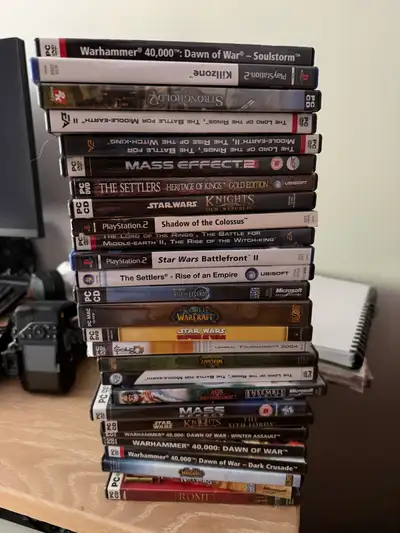 Big PC & PS2 Retro Game Lot — 25+ titles, View more