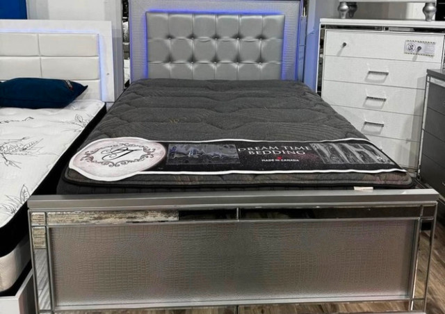 queen size 8 piece bed room set for lowest prices !!! in Beds & Mattresses in City of Toronto - Image 2