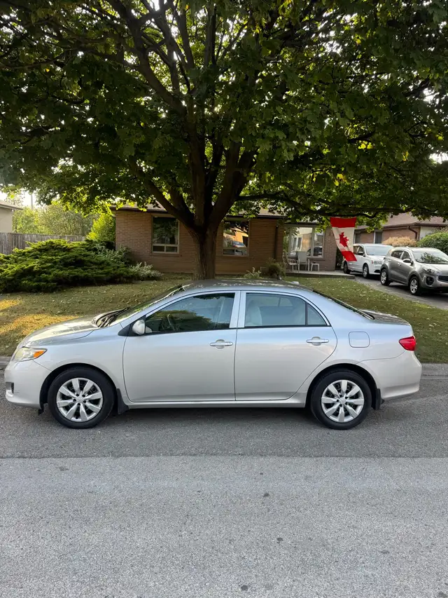 Certified Toyota corolla 2009