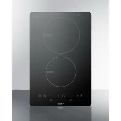 Summit Appliance 13” Wide 120V 2-Burner Induction Cooktop, View more