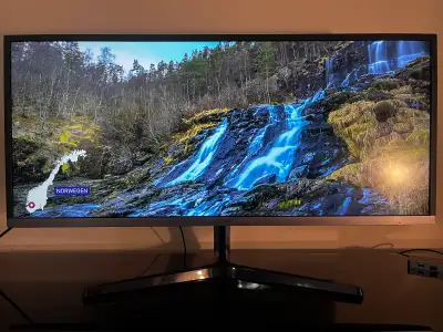 Samsung UltraWide 34” 1440p 75hz Monitor, View more