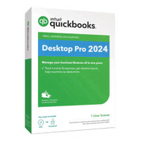 QuickBooks Desktop Pro 2024 lifetime license,  Canadian Version