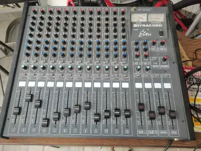 Dynacord Elan Mixer, 12-Channel Mixing Console, View more