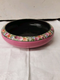 English large chintz pottery bowl 