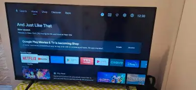 2 big tv for sale 55" tcl smart tv for 320$ 50" skyworth smart tv for 290$...