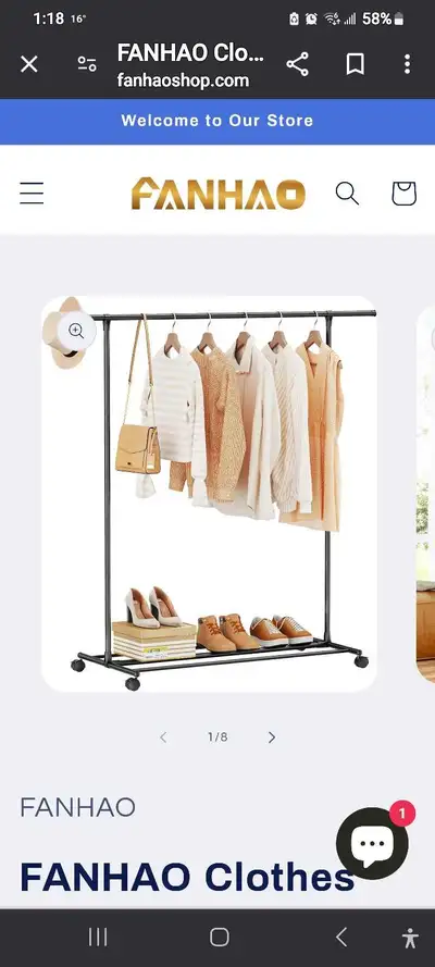 STAINLESS STEEL GARMENT RACKS, View more