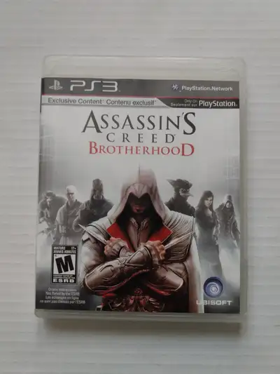 ASSASSIN'S CREED BROTHERHOOD PS3 GAME PLAYSTATION 3 MINT, View more