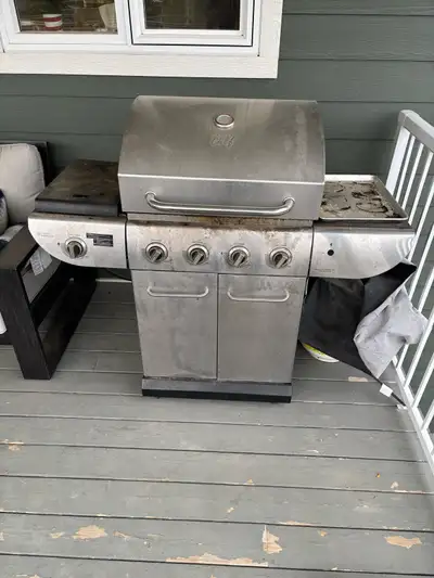 Stainless steel, works great.