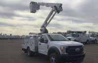 2017 Ford F550 with Altec AT40G Bucket Utility Unit