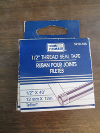 roll of thread seal tape (2 inches x 40 feet)