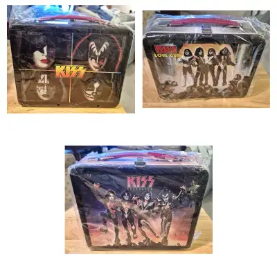 KISS METAL LUNCHBOXES CIRCA 2000, View more