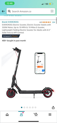 EVERCROSS Electric Scooter BRAND NEW